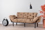 Atelier Del Sofa Nitta Triple - Marrón claro